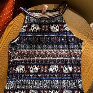 𝅺no boundaries sleeveless top NWOT